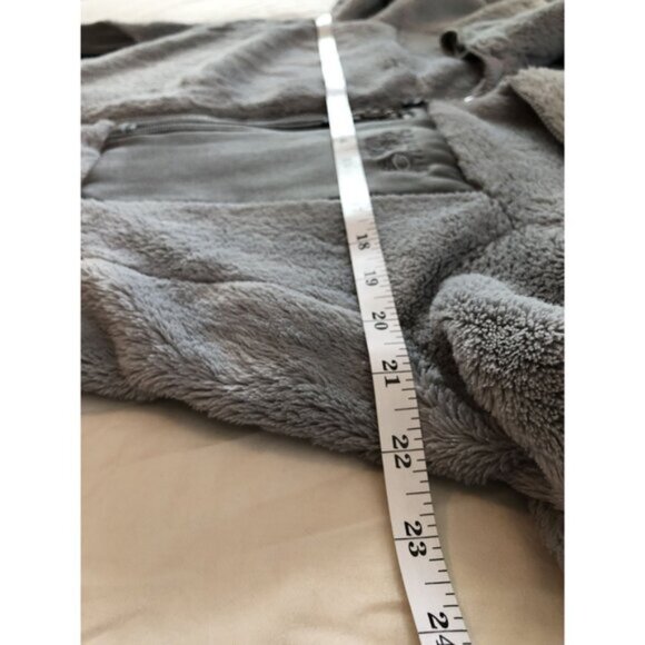 Mountain Hardwear Women Polartec Monkey Jacket M Gray Full Zip Fuzzy Outdoor - Picture 8 of 10